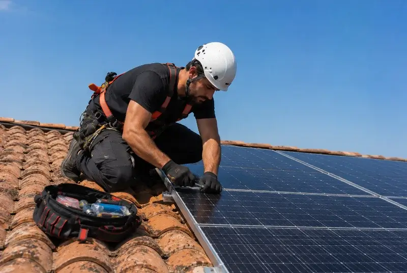 Maintenance et monitoring de panneaux solaires à Champniers-et-Reilhac