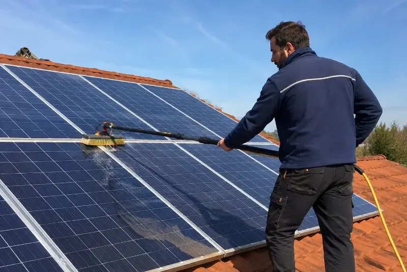 Nettoyage et entretien de panneaux solaires à Champniers-et-Reilhac